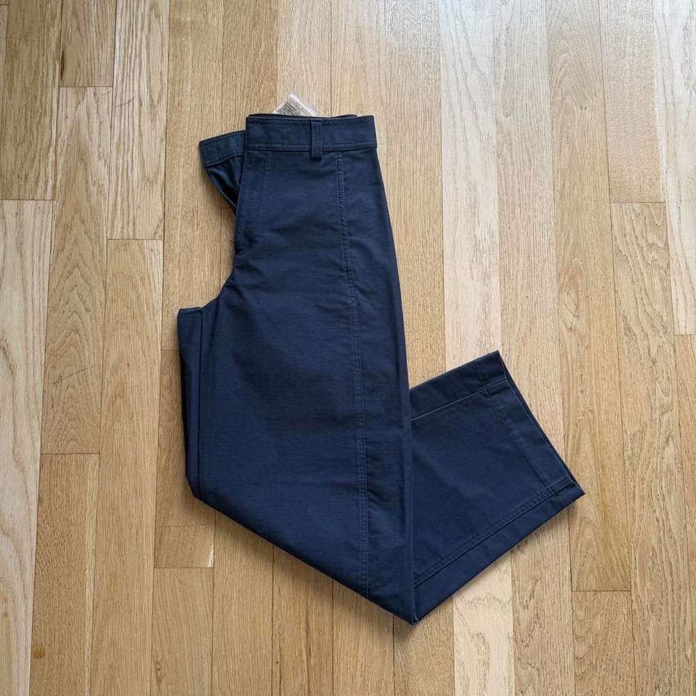 Uniqlo Women's Navy Barrel Trousers